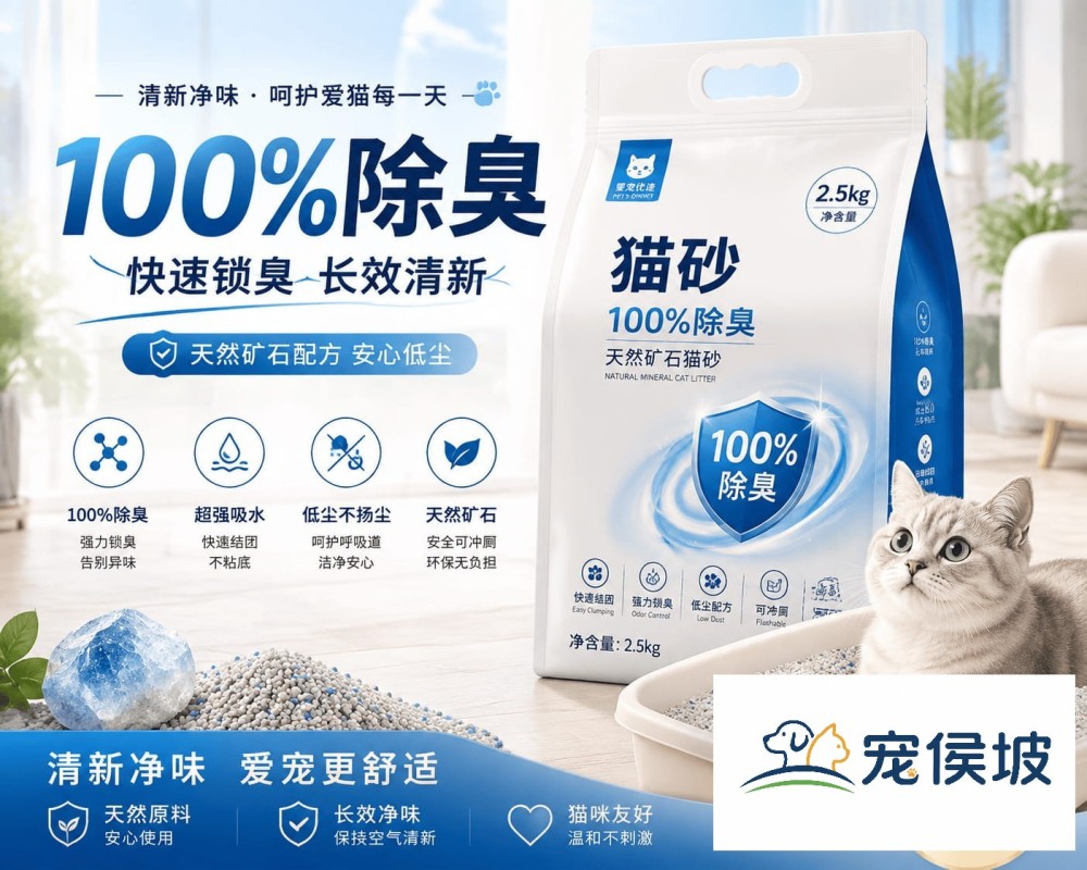 100%除臭猫砂 2.5kg